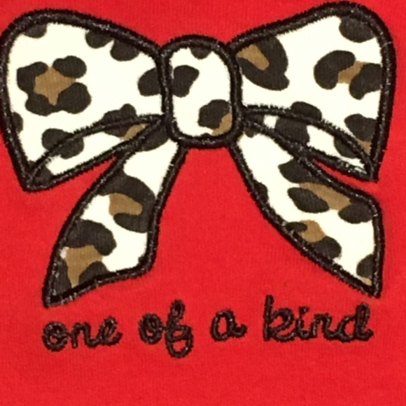 Baby Gear One of a Kind Onesie Red Sz 0-3 Months - Picture 4 of 4